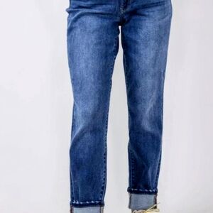 Judy Blue Mid Rise Boyfriend Fit Jeans Sz 22W